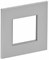 IEK SKANDY Металл Серебряный Рамка 1-ая SK-F31S SK-M12-M-K23 - фото 74190