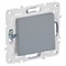 IEK SKANDY Серый Выключатель 1-клавишный перекрестный 10А SK-V03Gr SK-V13-0-10-K03 - фото 74264