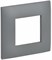 IEK SKANDY Серый Рамка 1-ая SK-F01Gr SK-M12-K03 - фото 74383