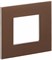 IEK SKANDY Металл Шоколад Рамка 1-ая SK-F31Br SK-M12-M-K30 - фото 74388