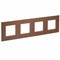 IEK SKANDY Металл Шоколад Рамка 4-ая SK-F34Br SK-M42-M-K30 - фото 74417