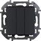 Legrand Inspiria антрацит выключатель трехклавишный 10 AX - 250 В 673643 - фото 74664