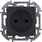 Legrand Inspiria антрацит розетка 2К - 16 А - 250 В 673713 - фото 74686