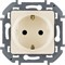 Legrand Inspiria слоновая кость розетка 2К+З со шторками - немецкий стандарт - 16 А - 250 В 673731 - фото 74692