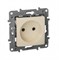Legrand Etika слоновая кость розетка без заземления, винтовые клеммы 672320 - фото 74998