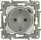 Legrand Etika алюминий  розетка с заземлением, со шт. 16А 250В с USB тип C 1500мА 7,5Вт безвинтовые зажимы 672488 - фото 75069