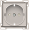Niko Серый Накладка розетки с шт., с/з 102-66901 - фото 75416