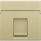 Niko Золото Накладка на розетку RJ 221-65100 - фото 75608