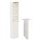 Niko Hydro Белый Уличный столбик на 3 поста 701-36830 - фото 75868
