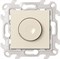 Simon 24 Слоновая кость Светорегулятор LED поворотно-нажимной проходной 6-60Вт 230В~ 2412313-031 - фото 75901