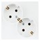 Simon 24 Белая Розетка 2Х2К+3 Sсhuko без защитных шторок 2450459-030 - фото 75957