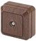 Intro 2-301-10 Розетка TV одиночная, IP20, ОУ, Quadro, венге (10/200/2400) Б0030127 - фото 76547
