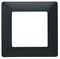 Legrand Valena Life Black рамка антрацит 1-постовая универсальная 754251 - фото 77105