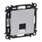 Legrand Valena Life алюминий розетка комп(RJ45) 1-ая 5 кат UTP 753640 - фото 77126