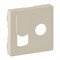 Legrand Valena Life слоновая кость накладка розетки TV-RJ45 754831 - фото 77153