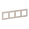 Legrand Valena Life ампир бежевый рамка 4-ая 754114 - фото 77202