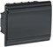 IEK PRIME Корпус пластиковый встраиваемый ЩРВ-П-9 черный IP41 MKP13-V-01-09-41-K02 - фото 77398
