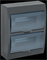 IEK KREPTA 3 Корпус пластиковый ЩРН-П-24 IP41 черный откр.монтаж MKP12-N-24-41-K02 - фото 77411