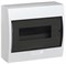 IEK KREPTA 3 Корпус пластиковый ЩРН-Пк-10 IP41 белый откр.монтаж MKP12-N-04-10-41 - фото 77443