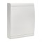 EKF PROxima Щит распределительный ЩРН-П-24 "SlimBox" белая дверца IP41 sb-n-24w - фото 77733