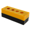 EKF PROxima Корпус КП104 пластиковый 4 кнопки желтый cpb-104-o - фото 77757