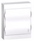 Systeme Electric EASY 9 Корпус навесной с белой дверью 2ряд/24мод, IP40, IK07, 63А, 2 клеммы EZ9E212P2SRU - фото 77868
