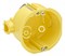 Systeme Electric Монтажная Коробка, полые стены, 68 мм, ГЛ. 47 мм, желт. LEX1450414R - фото 86151