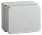 IEK Коробка КМ41274 распаячная для о/п 240х195х165 мм IP55 (RAL7035, кабельные вводы 5 шт) UKO10-240-195-165-K41-55 - фото 86487