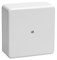 IEK Коробка распаячная КМ для о/п 75х75х28мм белая UKO10-075-075-028-K01-E - фото 86633