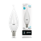 Gauss Лампа Elementary Свеча на ветру 6W 450lm 4100K Е14 LED 34126 - фото 89613