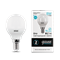 Gauss Лампа Elementary Шар 8W 540lm 4100K Е14 LED 53128 - фото 89616