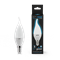 Gauss Лампа Свеча на ветру 9.5W 950lm 6500K E14 LED 1/10/50 104101310 - фото 89639
