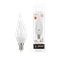 Gauss Лампа Elementary Свеча на ветру 6W 420lm 3000K Е14 LED 34116 - фото 89658