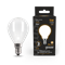 Gauss Лампа Filament Шар 5W 420lm 2700К Е14 milky LED 105201105 - фото 89733
