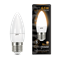 Gauss Лампа Свеча 6.5W 520lm 3000К E27 LED 103102107 - фото 89789