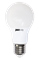 Jazzway Лампа светодиодная (LED) «груша» d60мм E27 180° 10Вт 220-240В матовая тепло-белая желтая 3000К .1033697 - фото 89885