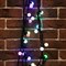 NEON-NIGHT Гирлянда Мультишарики Ø23 мм, 10 м, черный каучук, 80 LED, свечение с динамикой, цвет RGB 303-599 - фото 90475