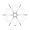 NEON-NIGHT Фигура «Снежинка» из гибкого неона с эффектом тающих сосулек, 60х60 см, цвет свечения белый 501-225 - фото 90613