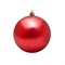 NEON-NIGHT Елочная фигура «Шар» Ø 10 см, цвет красный глянцевый 502-072 - фото 90745