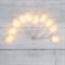NEON-NIGHT Гирлянда светодиодная «Шишки» 1.5 м, 10 LED, прозрачный ПВХ, цвет свечения теплый белый, 2 х АА (батарейки не в комплекте) 303-098 - фото 91151