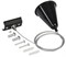 IEK LIGHTING Комплект подвеса для шинопровода с тросом 1,5м черный LT-SO0D-KPT-D15-K02 - фото 91938