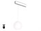 Ambrella Светильник светодиодный диммируемый для шинопровода Magnetic 220V GL1441 WH/FR белый/белый матовый IP20 10W 3000K-6400K 120° D120 H1500 (Без GL1441 - фото 92566
