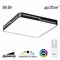 Citilux CL724K95GL1 Купер Лайн Черный Св-к Потол. с RGB CL724K95GL1 - фото 96207