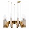 ST LUCE  SL1235.303.10 Люстра подвесная Латунь/Хром, Прозрачный E14 10*40W SL1235.303.10 - фото 97268
