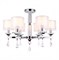 Ambrella Подвесная люстра с хрусталем TR4533/6 CH/WH хром/белый E14/6 max 40W D700*560 TR4533 - фото 97639