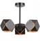 ST LUCE SL258.402.03 Люстра потолочная  Черный/Черный, Золото E14 3*40W SL258.402.03 - фото 97940
